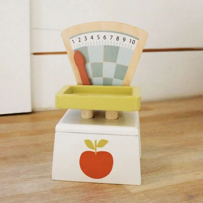 Tender Leaf Toys - Balance du marché en bois - DAM-4