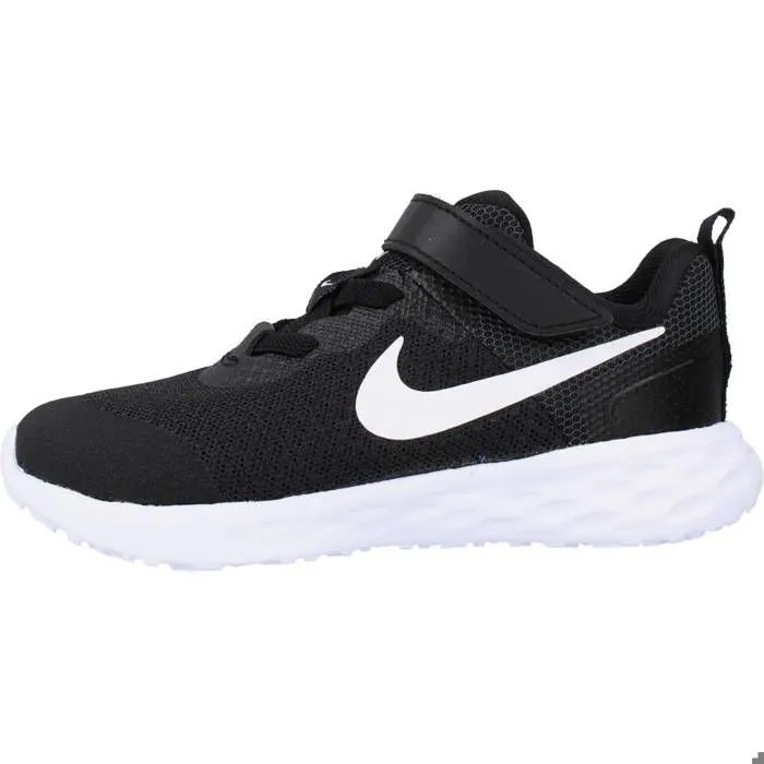 Chaussure - Nike - Revolution 6 Baby - Couleur Noir - Lacets - Plat-1