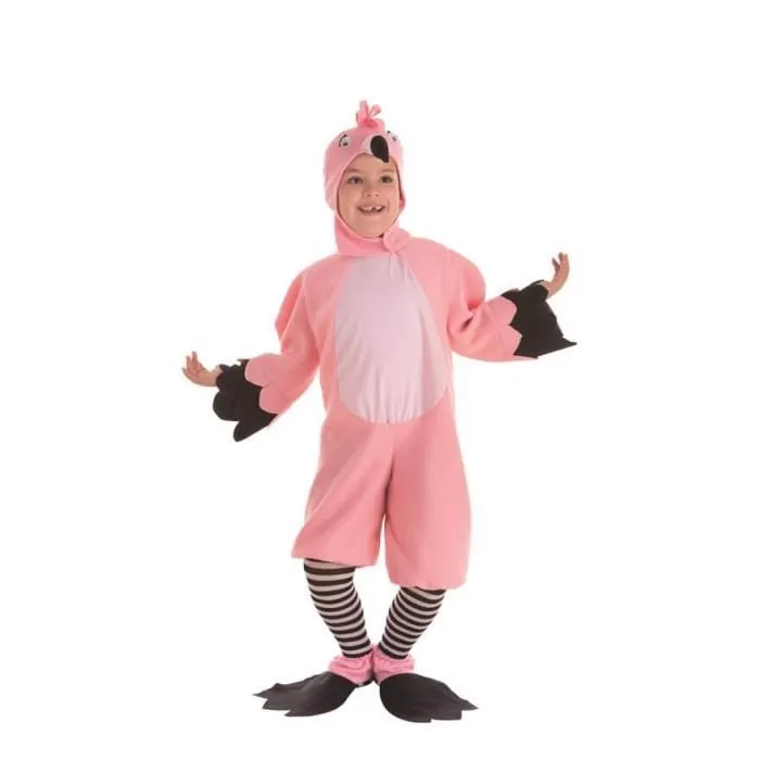 Déguisement de Flamenco Rose pour enfants-0