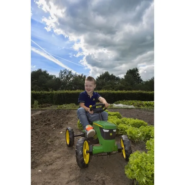 Kart à pédales BERG Buzzy John Deere - Jaune/Orange - Pour Enfant de 2 à 5 ans-4