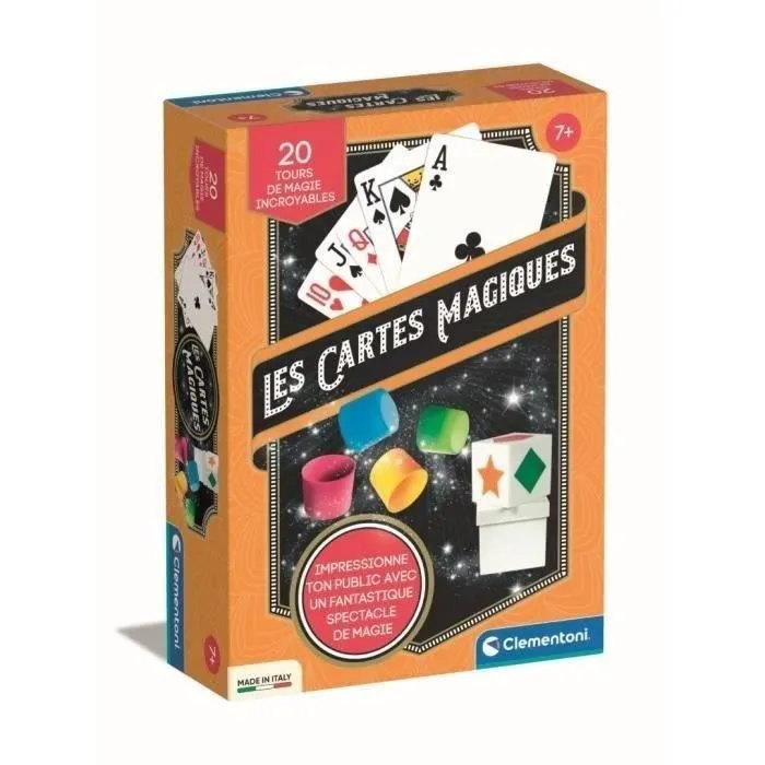 Clementoni - Boître de magie - 20 tours - Dés 7 ans-0