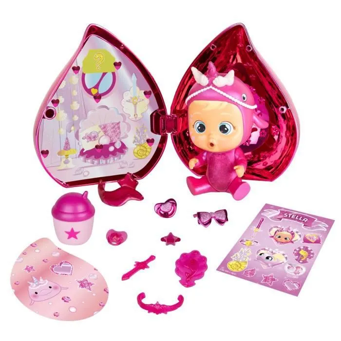 IMC TOYS - Maison Rose + Poupon - CRY BABIES MAGIC TEARS - 81550 - Aléatoire-0