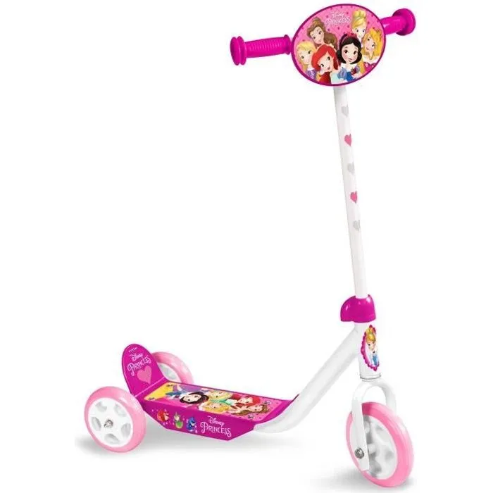 Trottinette 3 Roues - STAMP - DISNEY PRINCESSES - Ajustable en hauteur - Plateau anti-dérapant-0