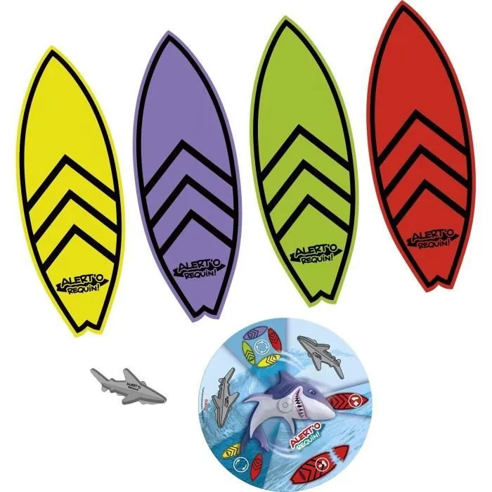 Alert'O Requin !, Jeu de société, Jeu d'ambiance, Dès 5 ans, 2 à 4 joueurs, Lansay-2