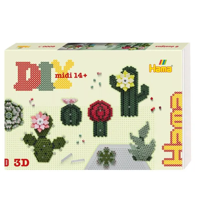 Kit Hama Art Cactus et Succulentes-0