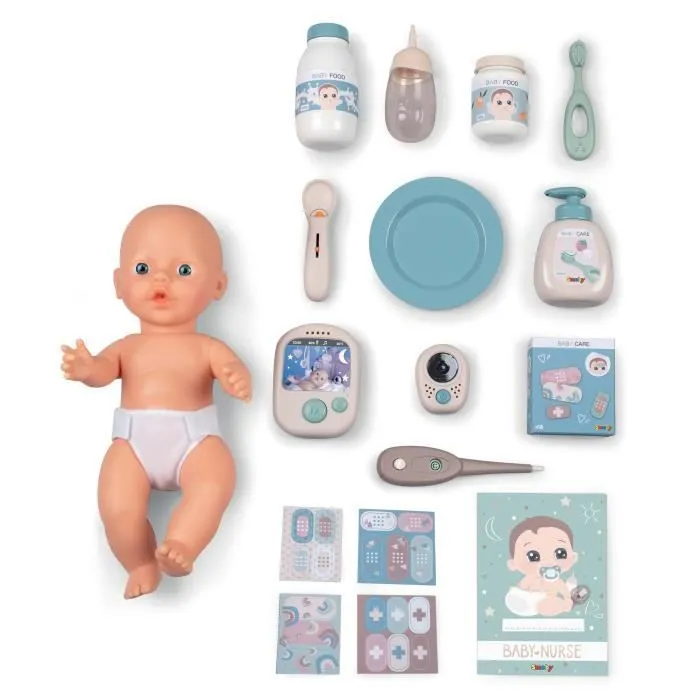 Smoby Baby Nurse nurserie cocoon - Piles non incluses - dès 18 mois-4