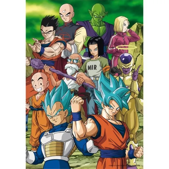 Puzzle 104 pièces - CLEMENTONI - Dragon Ball - Dessins animés et BD - Moins de 100 pièces-0