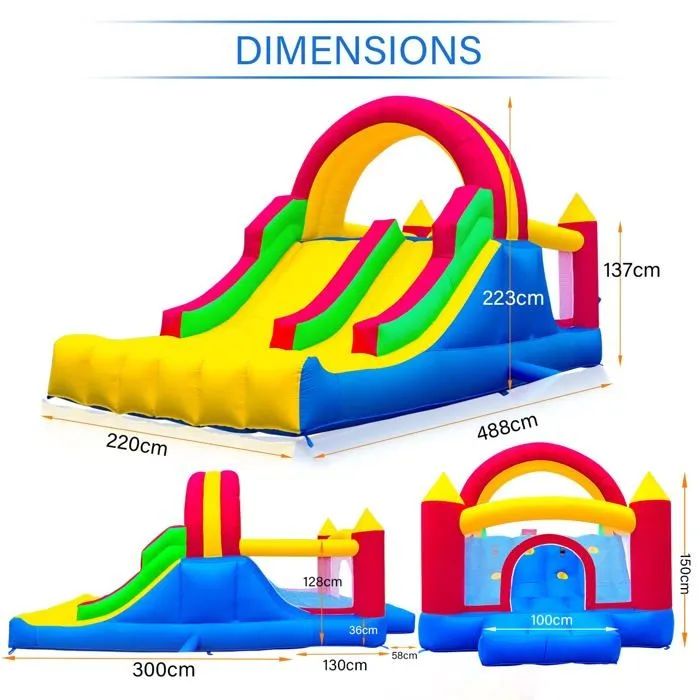 Structure gonflable - aire de jeux gonflable Ballsea - Ballsea-2