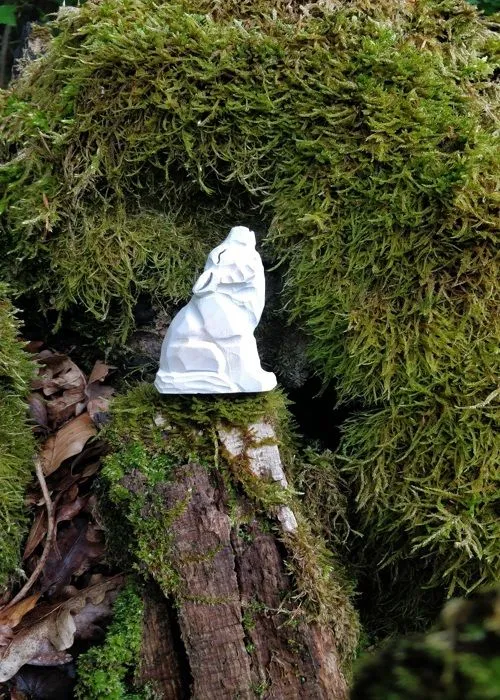 Wudimals - Figurine loup arctique - K-PLAY-1