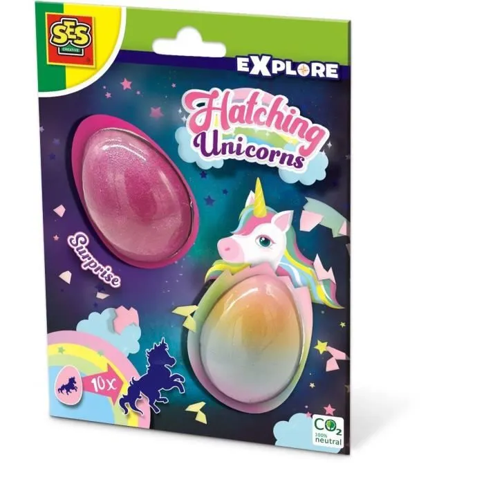 SES CREATIVE - Licornes prêtes à éclore - 2 Œufs surprise-0