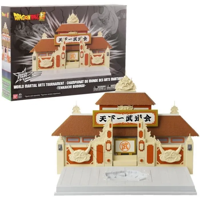 Diorama pour figurines - BANDAI - Dragon Ball Super - Arène Tenkaichi Budokai - 36790-0