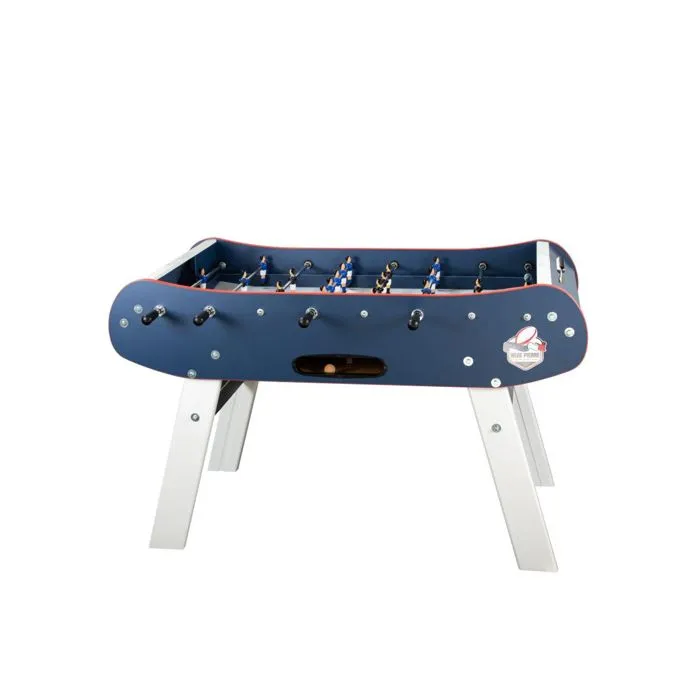 Baby-Foot Mixte - René Pierre - Color Bleu - Design Moderne - Jeu de Barres Télescopique-0
