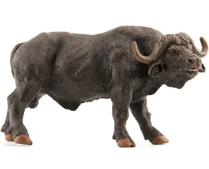 Figurine - PAPO - Buffle - Gris - Pour Enfant de 3 ans et plus - Garçon-1