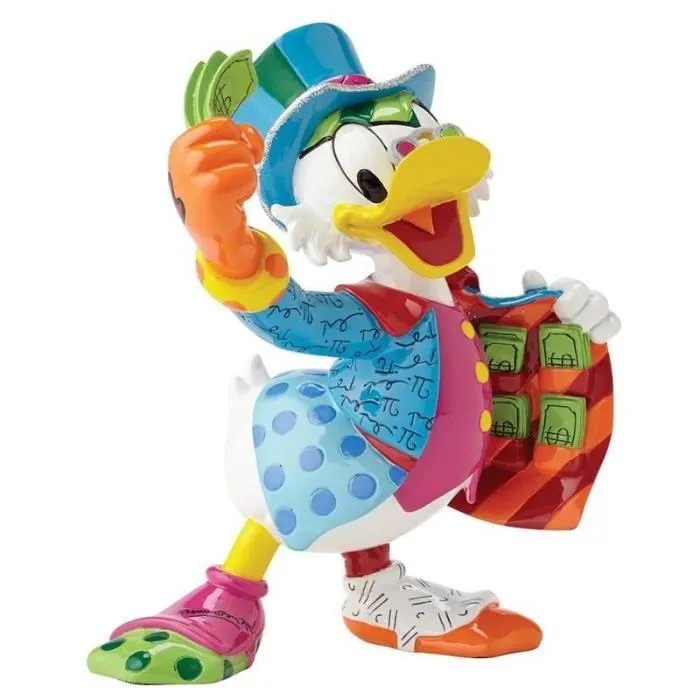 Figurine Oncle Picsou - 15 cm - Disney Romero Britto-0