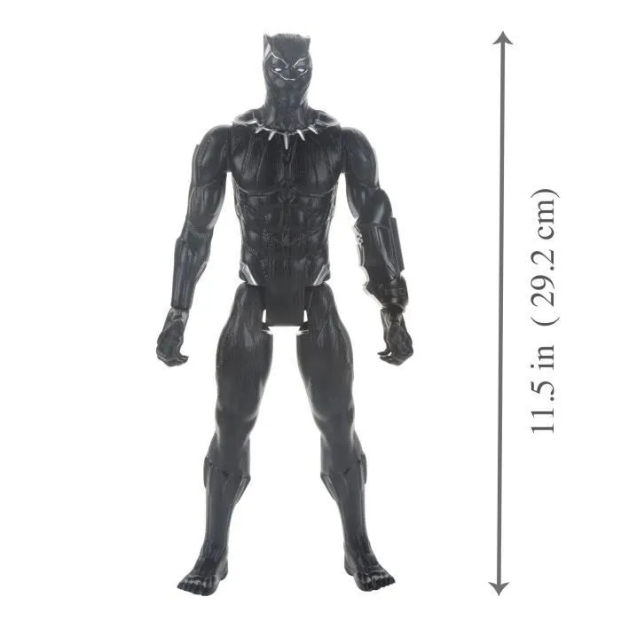 Marvel Avengers Endgame - Figurine Titan Black Panther - 30 cm-2