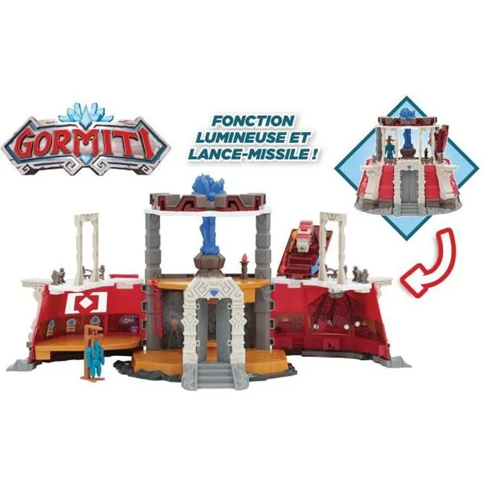 GORMITI - La tour des éléments - électronique avec 1 Figurine de 8 cm - Giochi Preziosi-0