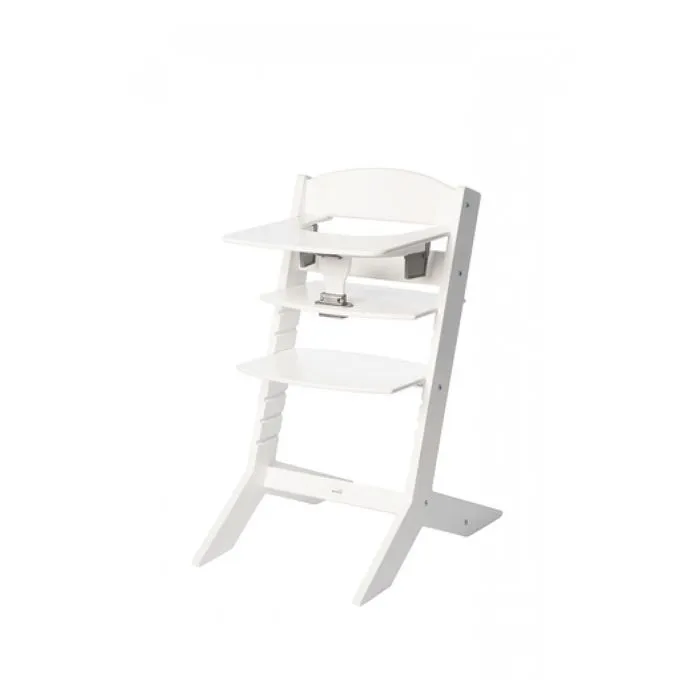 Chaise haute bébé réglable - GEUTHER - Syt blanche - A partir de 6 mois - Jusqu'à 3 ans - Poids jusqu'à 15 kg-0