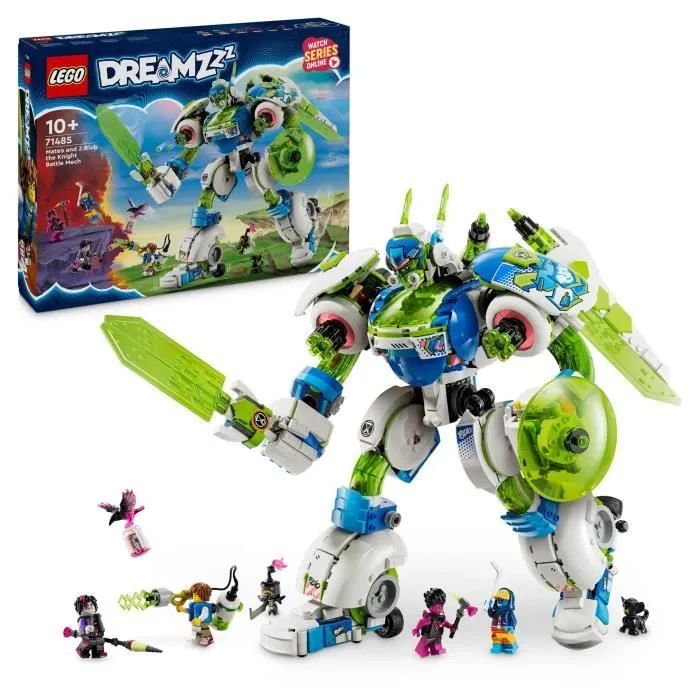 LEGO® DREAMZzz 71485 Mateo et Z-Blob, le Robot Chevalier - Jouet avec 4 Minifigurines-0