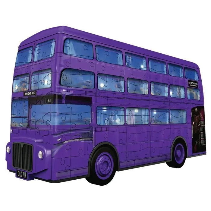 Puzzle 3D Magicobus Harry Potter - Ravensburger - Véhicule 216 pièces - Sans colle - Dès 12 ans-2
