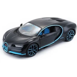 MAISTO Véhicule Bugatti Chiron - En métal - À l'échelle 1 / 24 ème - Bleu-0