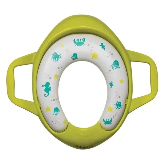Réducteur de toilettes pour l'apprentissage de la propreté - Bbluv - Vert - Mixte - 9 mois et plus-0