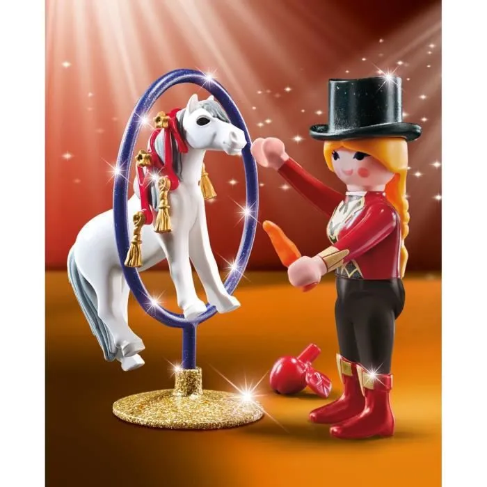 PLAYMOBIL - 70874 - Artiste avec poney - Personnage Special Plus - Accessoires - Jouet Enfant-1