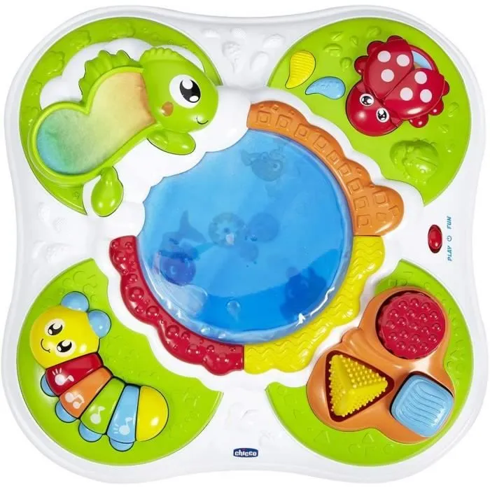 Table d'activités sensorielles - CHICCO - Jouets d'éveil - 5 zones d'activités-1