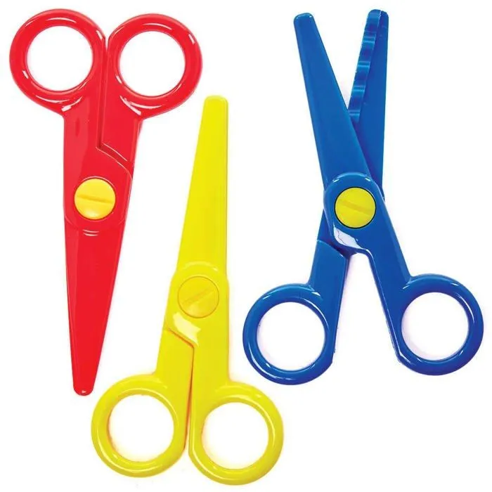 Jeu de pate a modeler Baker ross - FC937 - Ciseau Pate a Modeler - Lot de 6, Loisirs Creatifs pour Enfants ()-1