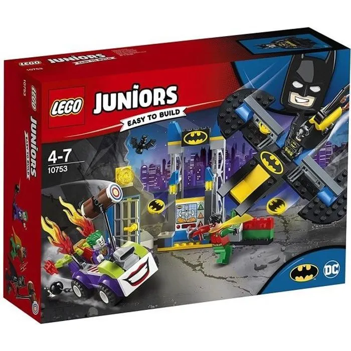 LEGO® Juniors Super Heroes Batman 10753 - L'attaque du Joker™ de la Batcave - Jeu de construction-0