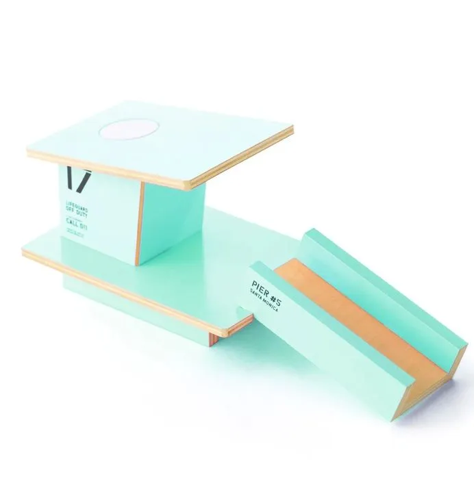 Candylab Toys - Beach Tower Teal Santa Monica - CANDY LAB-3