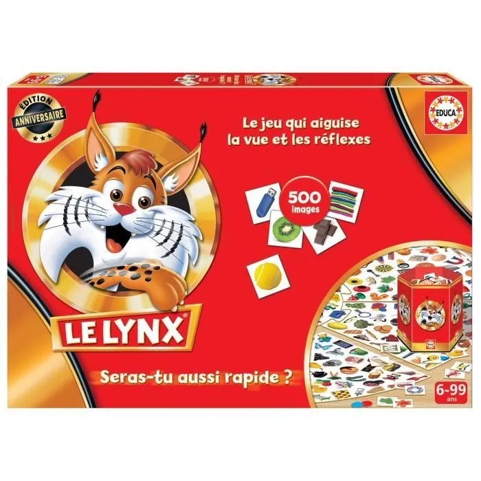 Le Lynx 500 images SPE - Jeu de société - EDUCA-0