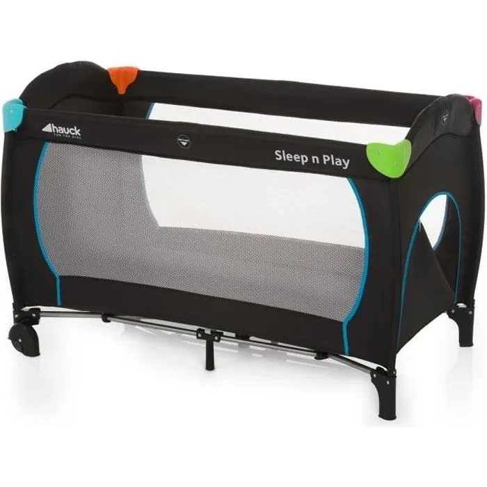 HAUCK lit parapluie sleep n play go plus - multicolor black-0
