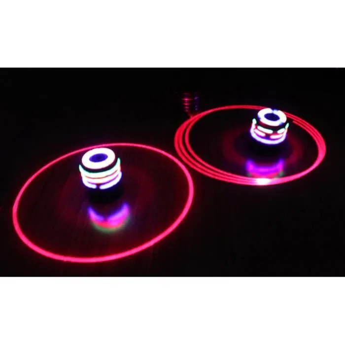 5pcs Toupie Spinning Top Jouet avec Lumière Colorée et Jouets Musicaux pour les Enfants Cadeau Anniversaire-3