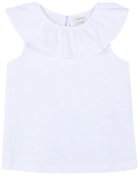 Polo Gocco - S23TCCCA701WB - Camiseta Cuello Volante Tricot Garcon-0