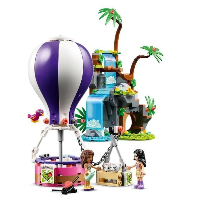 LEGO® Friends 41423 Le sauvetage du tigre en montgolfière-2