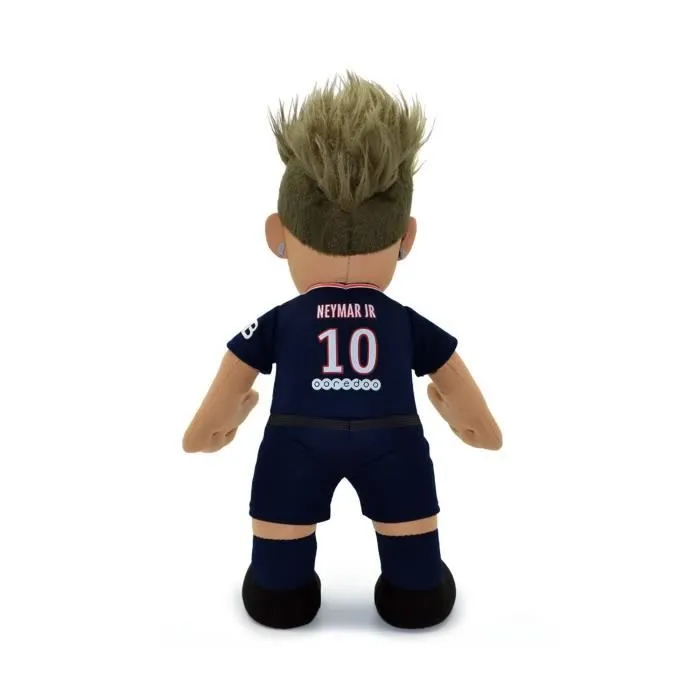 Jouet en peluche - PSG - Neymar - Bleu et rouge - 30 cm - Enfant-1