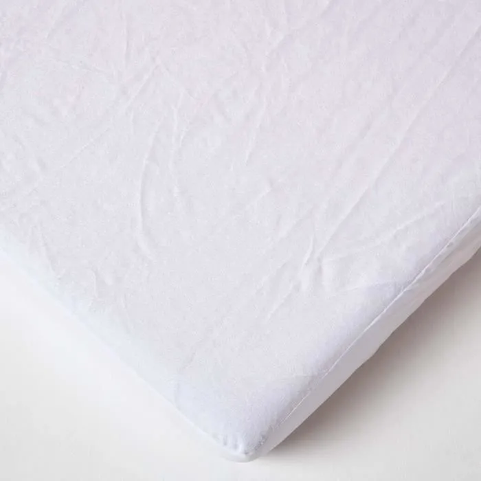 Protège matelas - Non spécifié - 120 x 190 cm - Imperméable - Tissu éponge - Lavable en machine-2