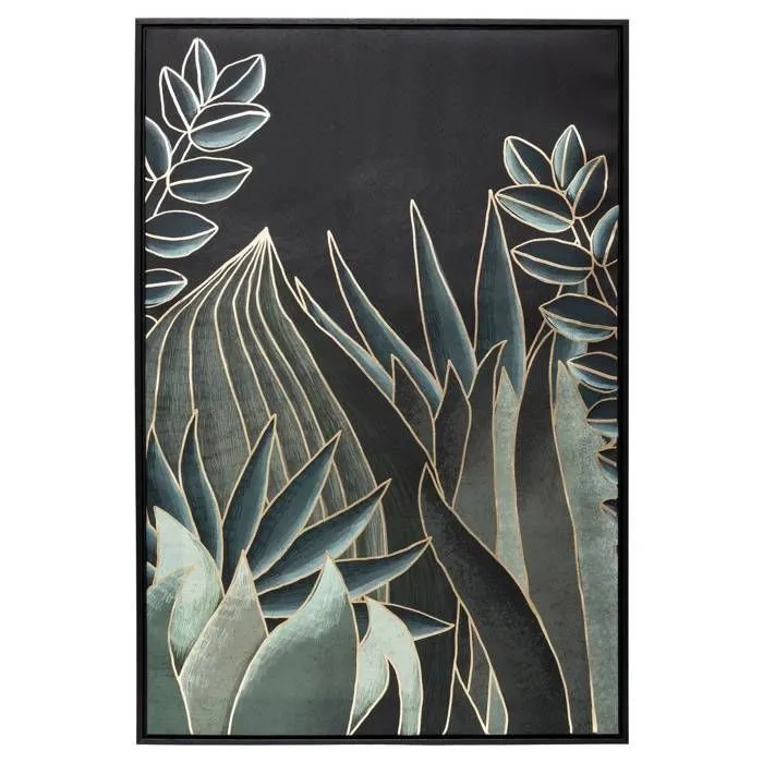 Toile imprimée - Atmosphera - Jungle - 60x90 cm - Multicolore - Décoration murale-4