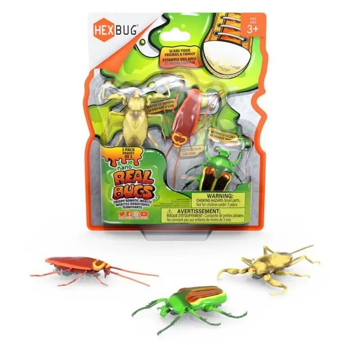 Figurines à insectes artificiels - SPIN MASTER - HEXBUG NANOS - Mixte-0