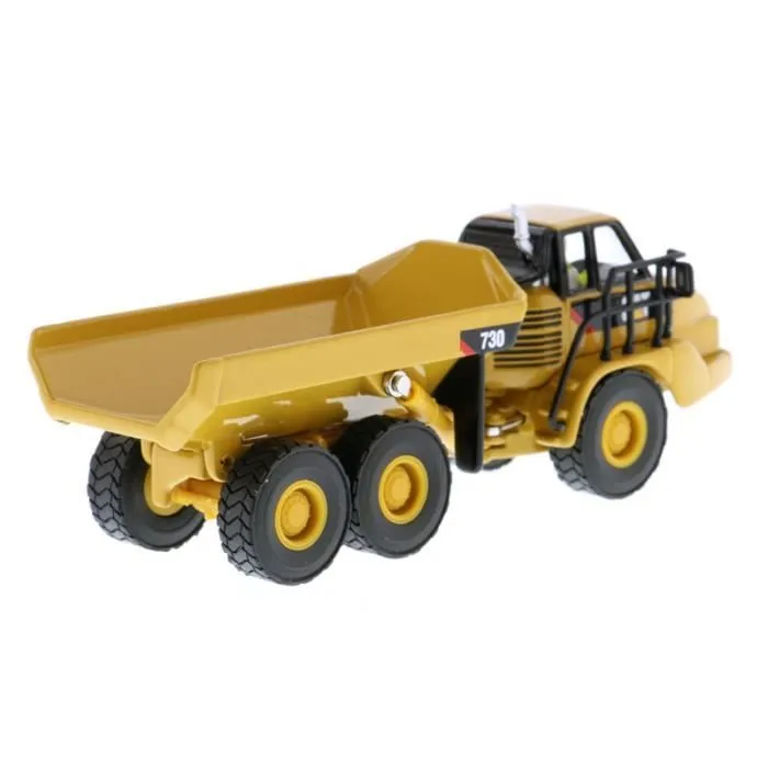 Tombereau articulé CATERPILLAR CAT 730 avec conducteur et boite métal - DCM85130-2