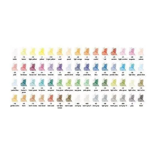 Crayon aquarelle - Staedtler - Karat Aquarell - Lot de 6 - Vert terre - Mine incassable-1
