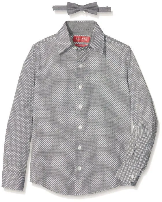 Chemise - chemisette G.o.l. - 5550500-2 - Hemd Mit Fliege, Slimfit Ensemble Fille-0