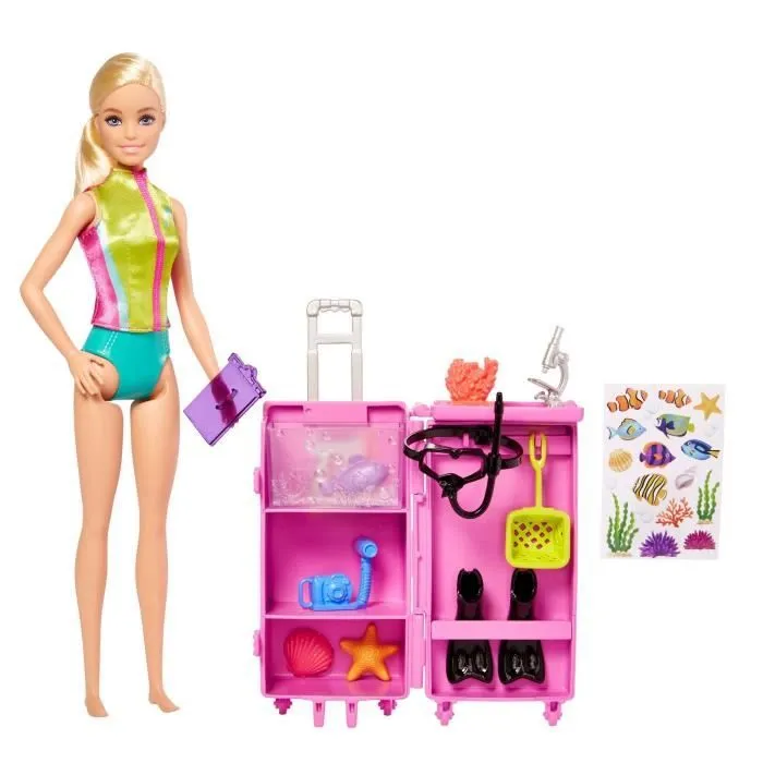 Barbie - Barbie Plongeuse - Poupée - 3 Ans Et +-2