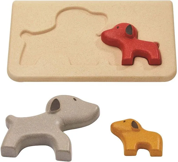 Puzzle Chien - PLAN TOYS - Moins de 100 pièces - Bébé - Mixte-2