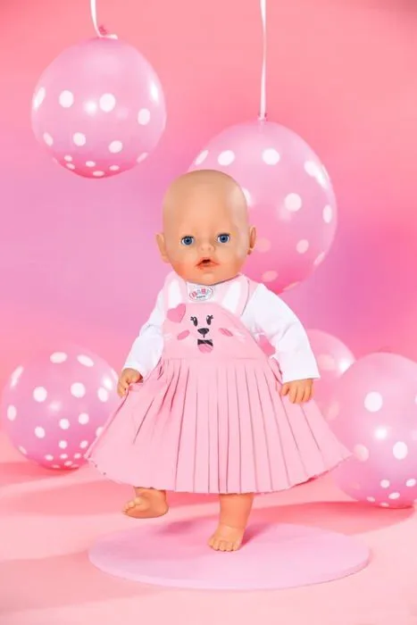 Vetement - accessoire poupee Zapf creation Baby Born Haschenkleid-2