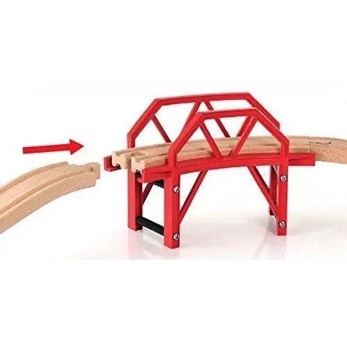 Pont Courbe en Bois BRIO World - Ravensburger - Mixte dès 3 ans - Multicolore-2