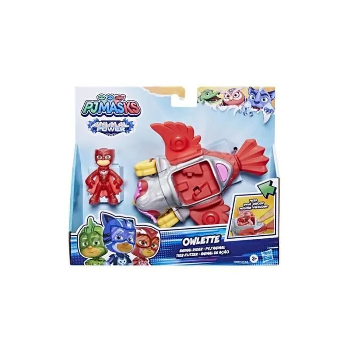 Figurine de collection - PJ MASKS - Destrier De Bibou - Multicolore - 3 ans - Intérieur-0