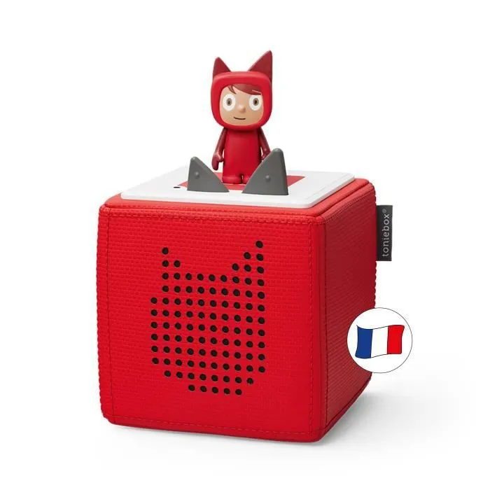 tonies® - Mon Premier Coffret Toniebox - Rouge - Conteuse d'histoires-0