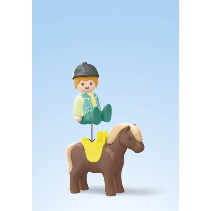 PLAYMOBIL Junior 71656 Ferme tracteur et animaux, personnages, Pour bébé et enfant, Dès 18 mois-4