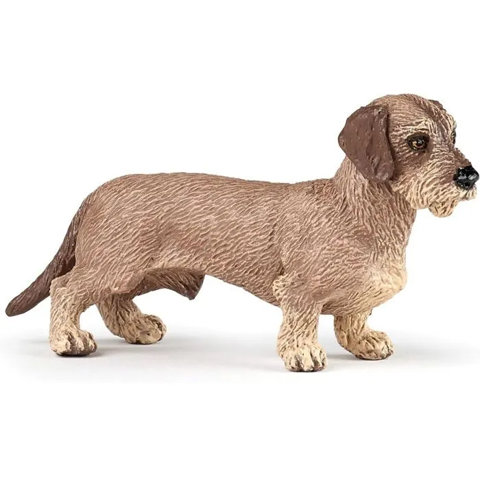 Papo - Figurine chien Teckel-0